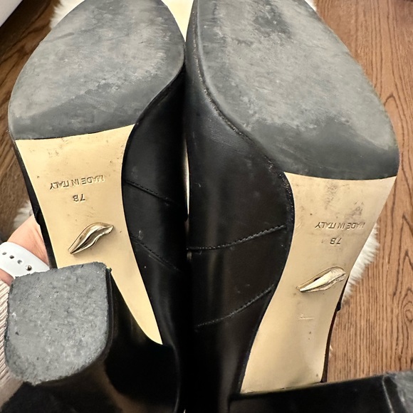 Diane Von Furstenberg Leather Boots EUC - Picture 9 of 9
